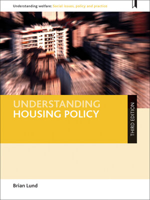 cover image of Understanding Housing Policy
